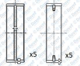 GLYCO FH11275SSTD Ana Yatak Std Corsa C/Astra G/Astra H/Zafira B/Astra J/Corsa D/Meriva A/Meriva B Y17